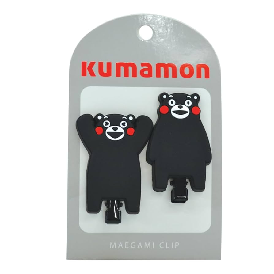 Amazon.co.jp: ヤマニ Kumamon 前髪クリップ くまモン 約H5.5×W3
